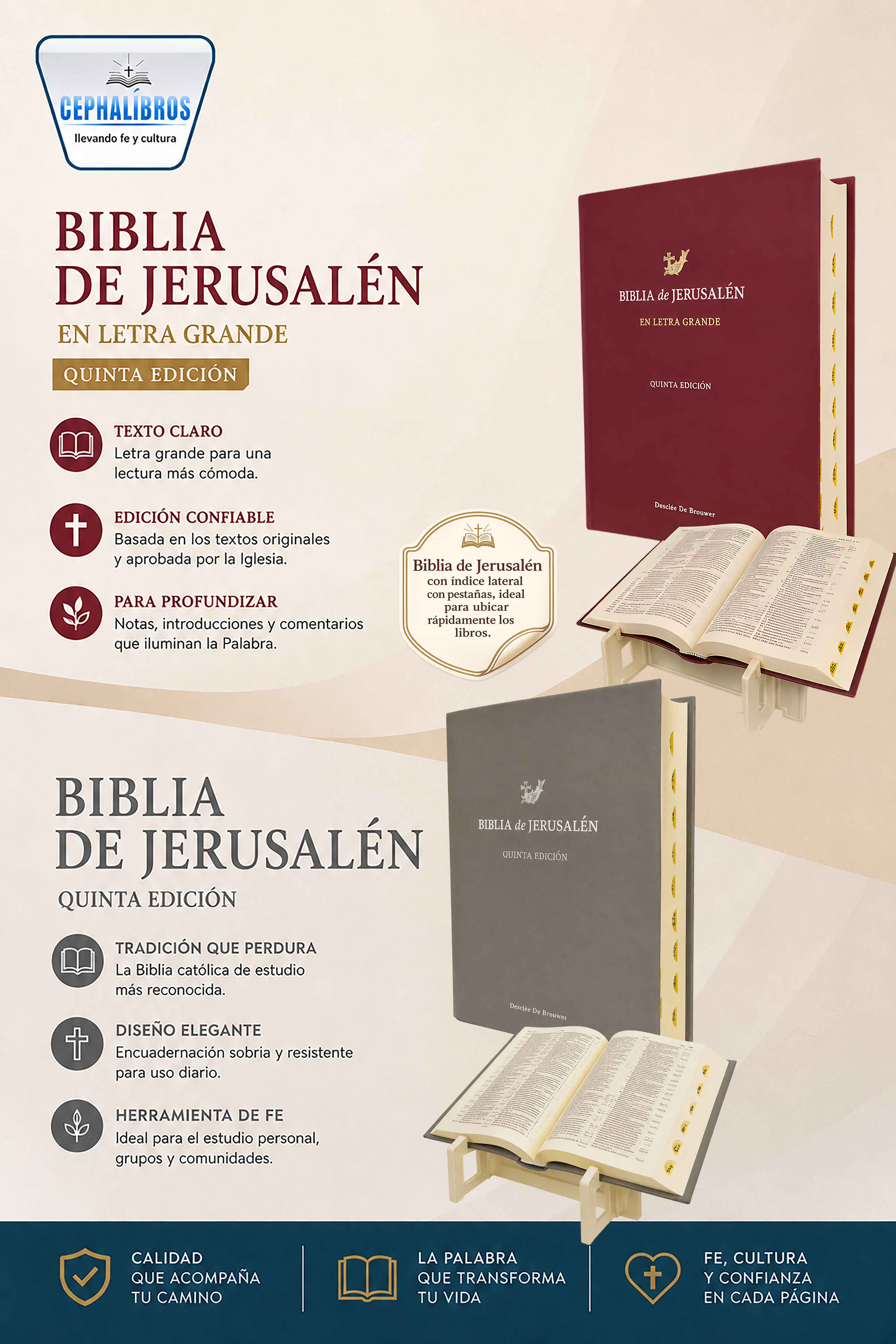 Biblia de Jerusalén Quinta Edición