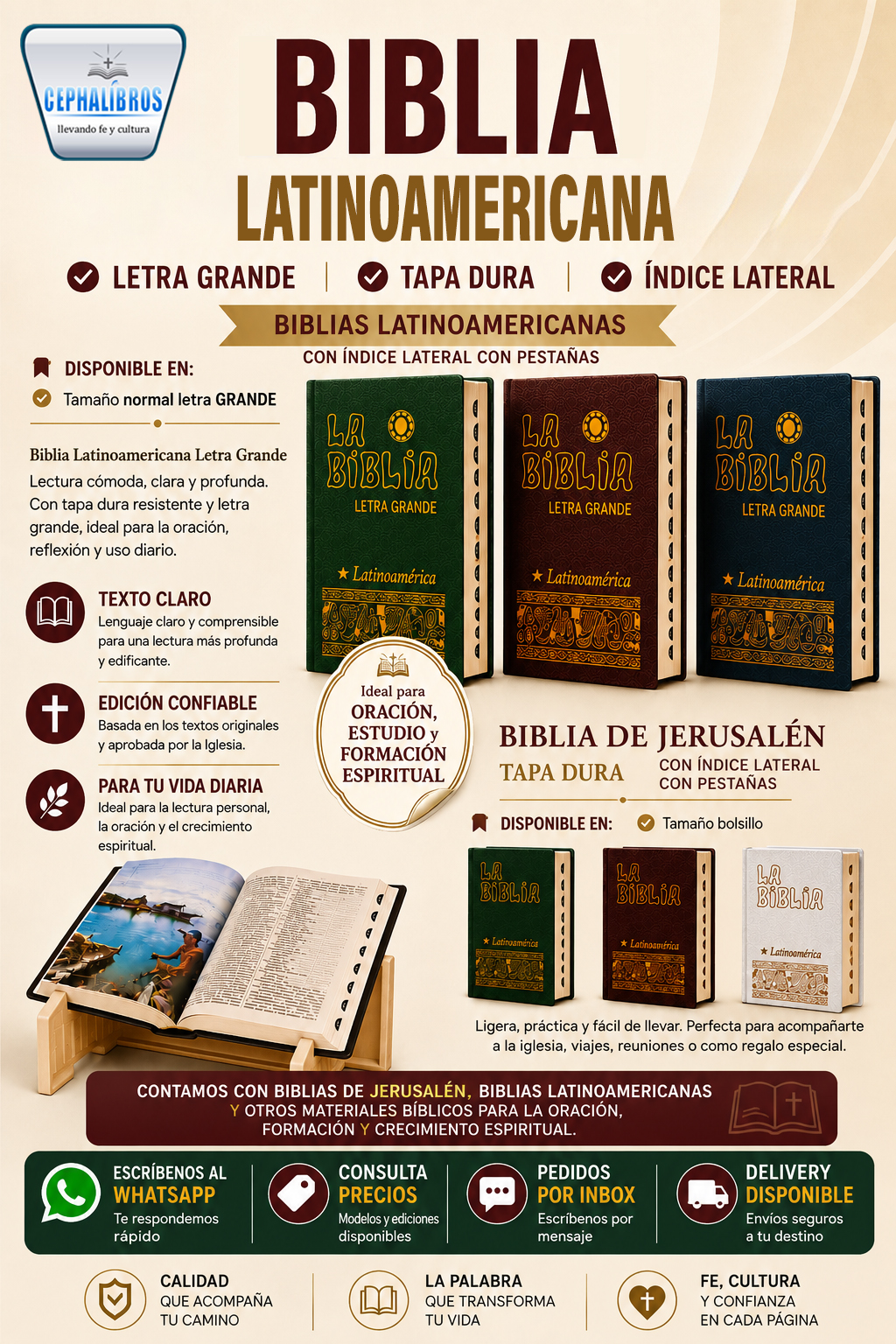 Biblia Latinoamericana Tapa Dura