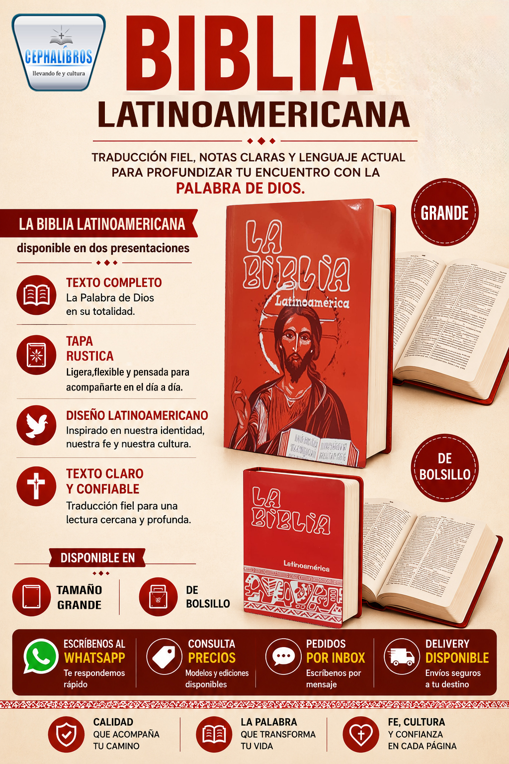 Biblia Latinoamericana Rústica
